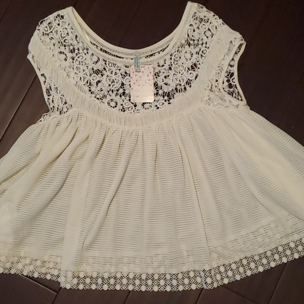 NWT!! Free People Babydoll tank